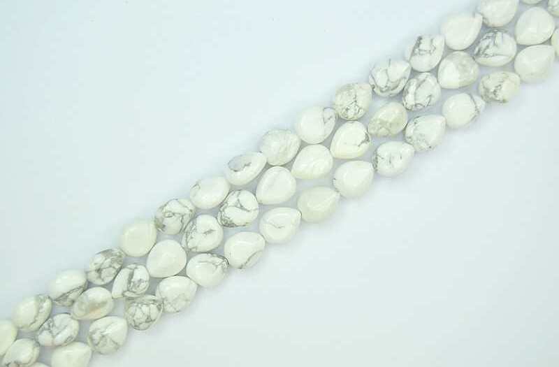 Margele inimioara Howlit Alb