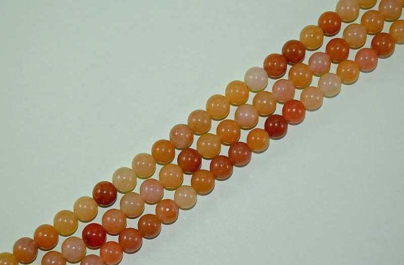 Margele Jad Honey 8mm