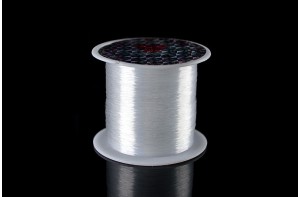 Guta non-elastica transparenta nailon - incolora 0,2mm; 20m