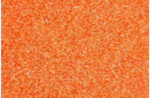 Margele de nisip portocaliu 2mm (50 gr., 2500buc)