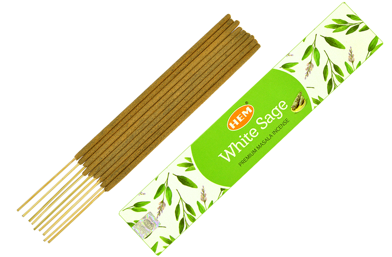 Betisoare parfumate premium White Sage (Salvie Alba)